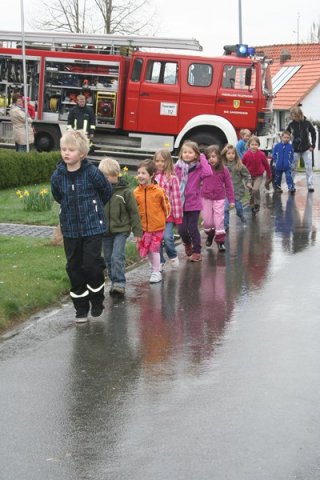 Brandschutzerziehung in Wolperode vom 24.03.2013